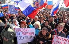 Pro-Russian protests in Donetsk